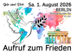 2026: Aufruf zum Frieden
