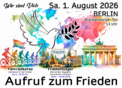 2026: Aufruf zum Frieden